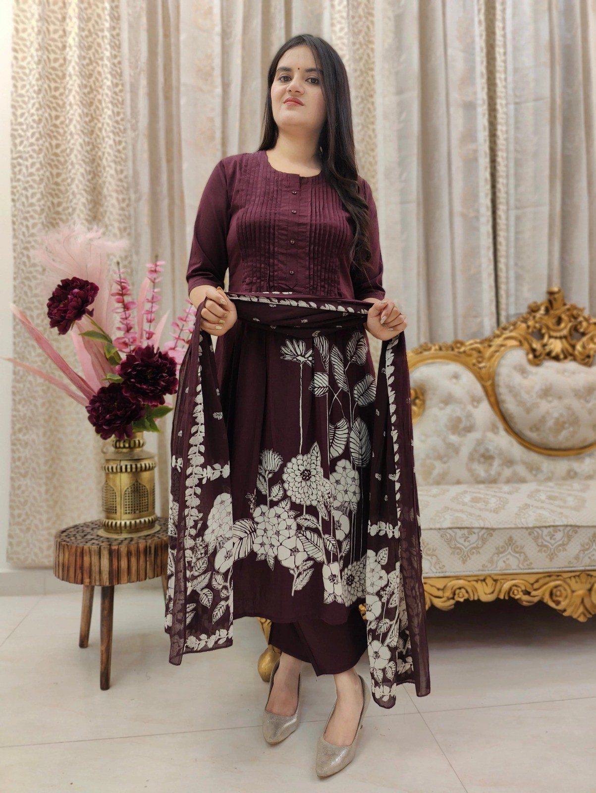 Amrita Angan 3-Piece Kurti Set