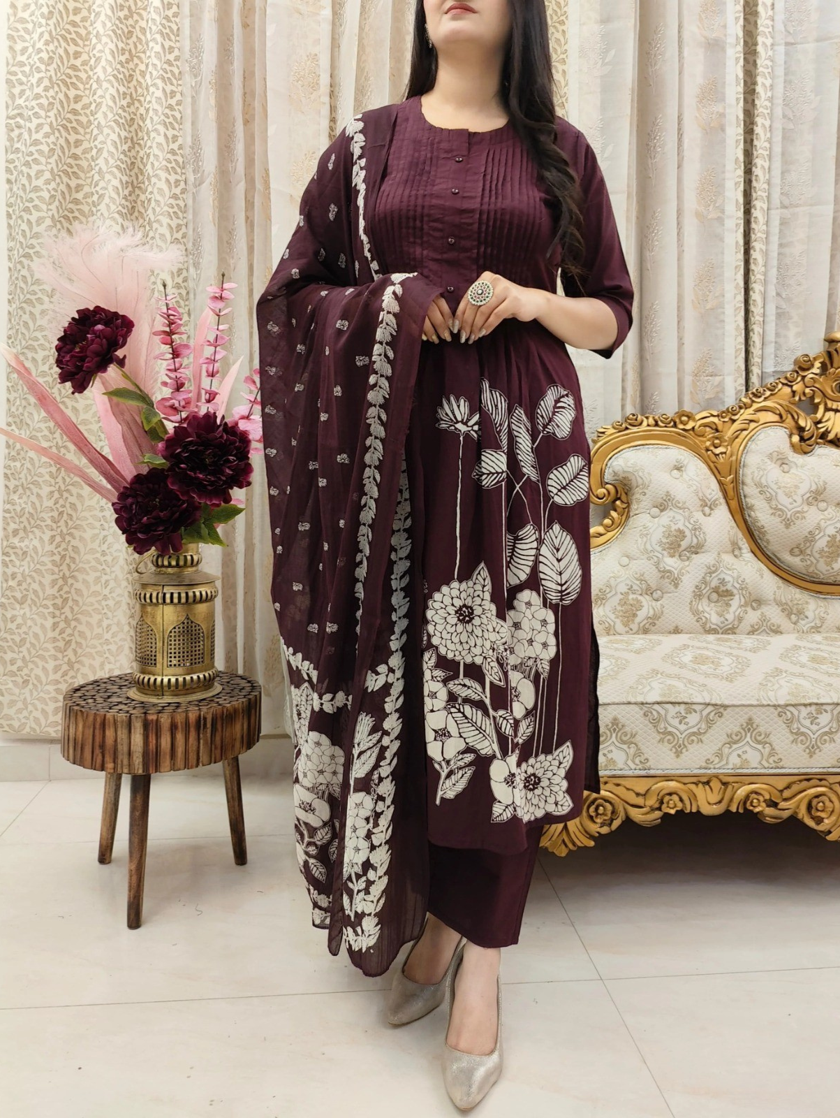 Amrita Angan 3-Piece Kurti Set