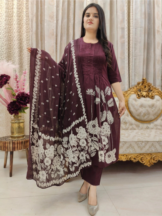Amrita Angan 3-Piece Kurti Set