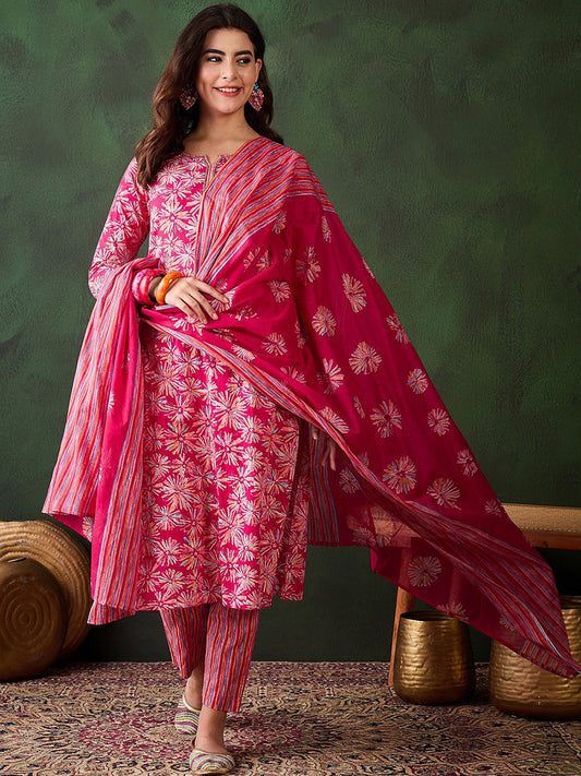 Rang Mahal 3-Piece Kurti Set