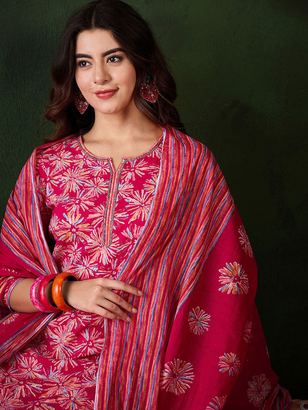 Rang Mahal 3-Piece Kurti Set