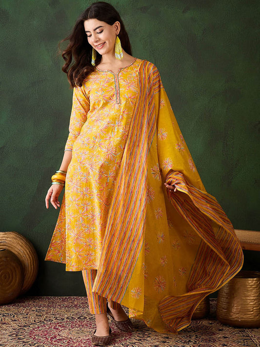 Suryodaya Royale 3-Piece Kurti Set