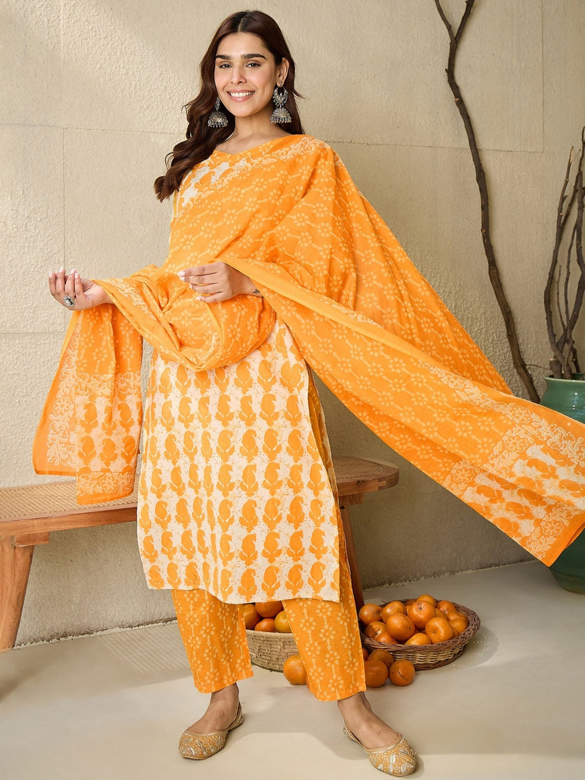 Kesar Katha 3-Piece Kurti Set
