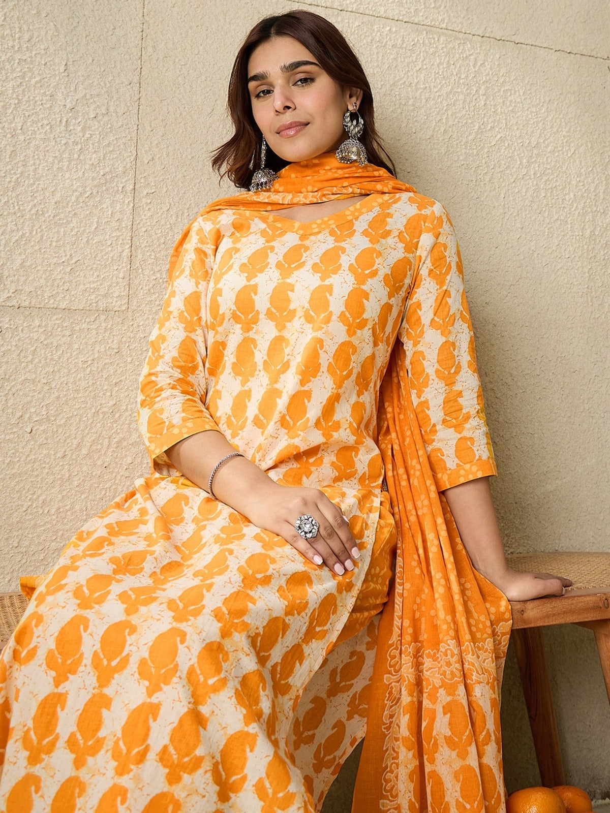 Kesar Katha 3-Piece Kurti Set