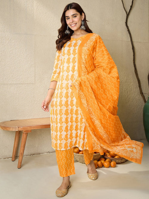 Kesar Katha 3-Piece Kurti Set